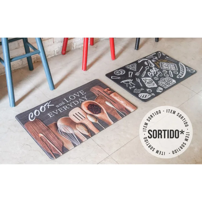 Tapete de Cozinha Antiderrapante 76,2 x 45,7cm Sortido Member's Mark