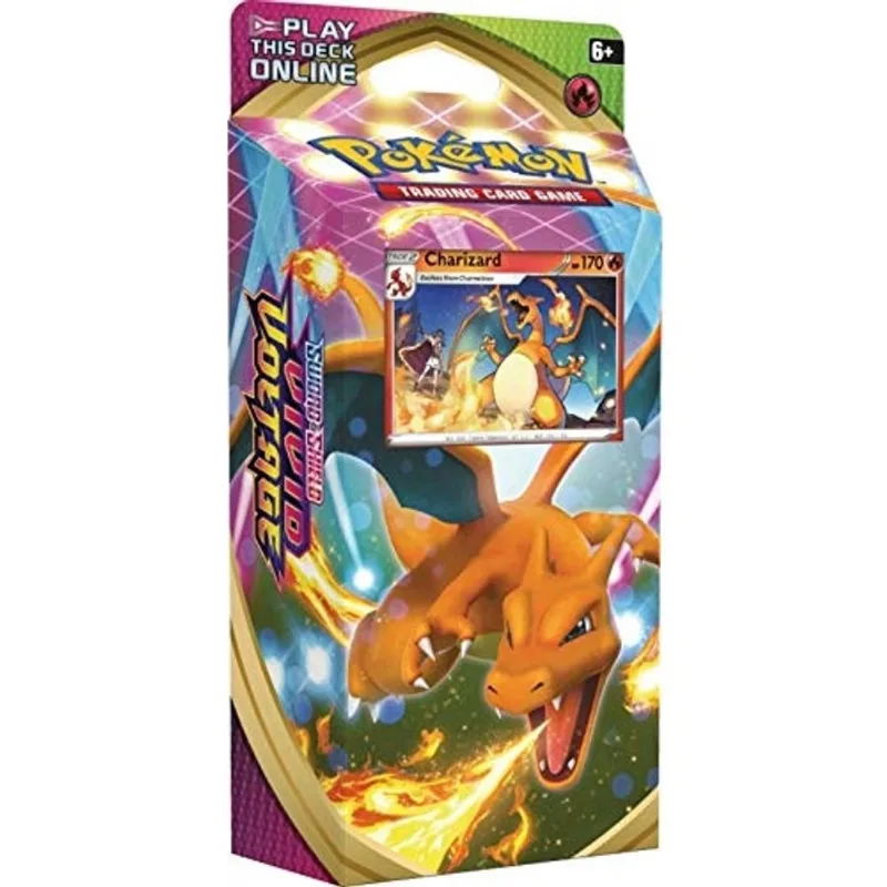 Pokemon Sun & Moon 4 Vivid Voltage Theme Deck - Charizard, Multicolor