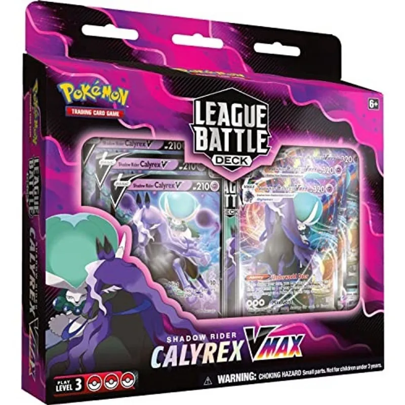 Cartas Pokémon: Shadow Rider Calyrex vmax League Battle Deck