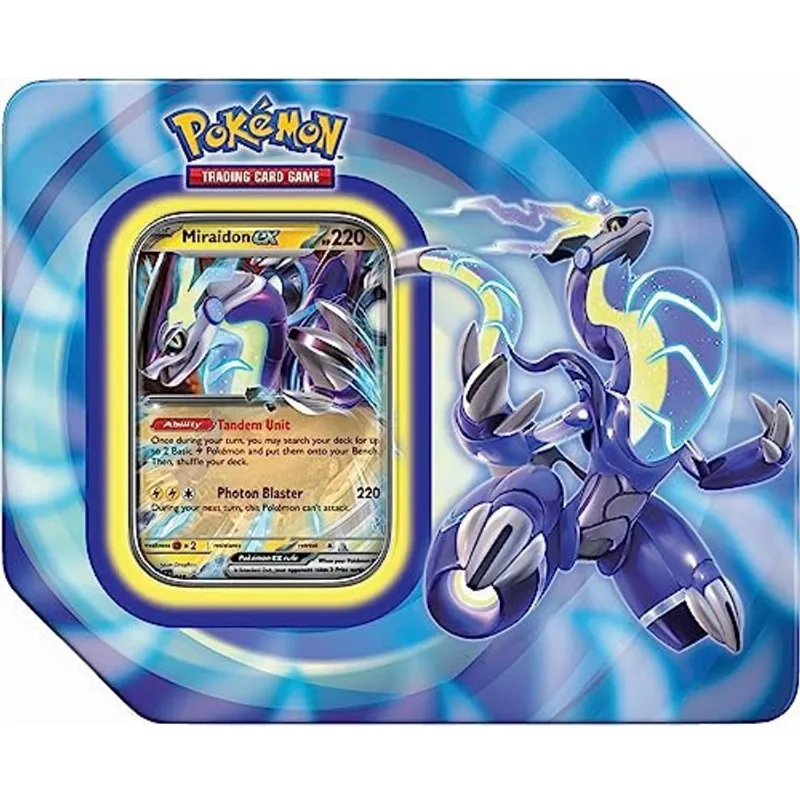 Pokémon tcg: Paldea Legends Summer Tin - Miraidon