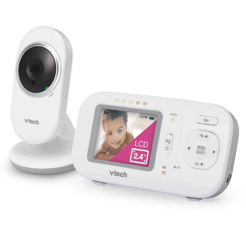 Monitor de vídeo para bebês VTech VM320, visão noturna, conversa bidirecional