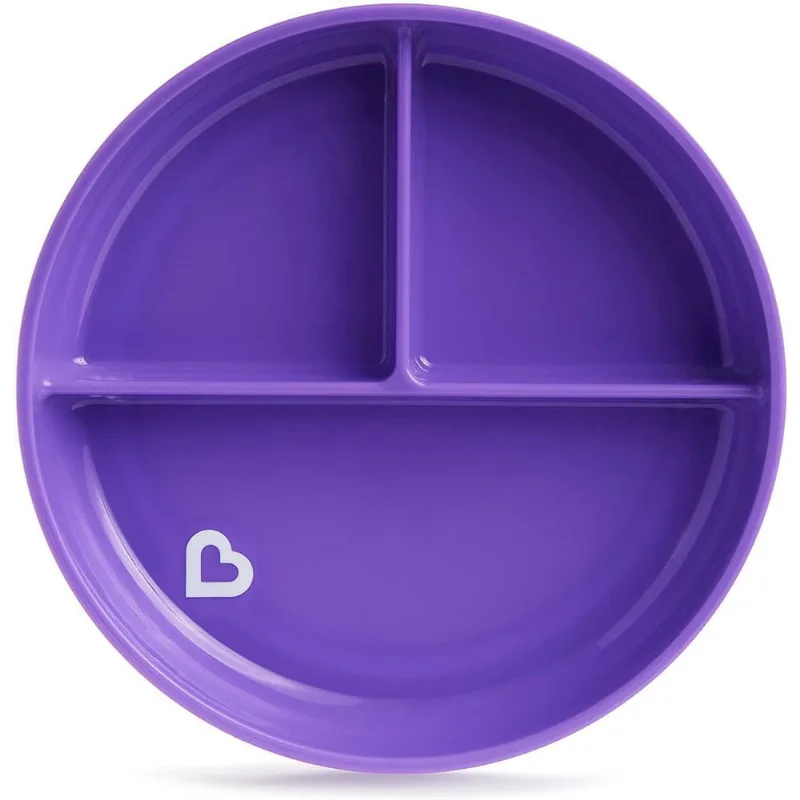 Prato Com Ventosa Munchkin - Roxo