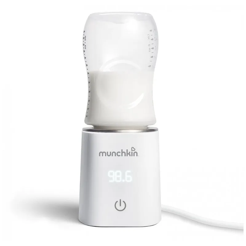 Aquecedor de Mamadeira Digital Mantem Aquecido por 30m, 110v, MUNCHKIN 17545, Branco 110v