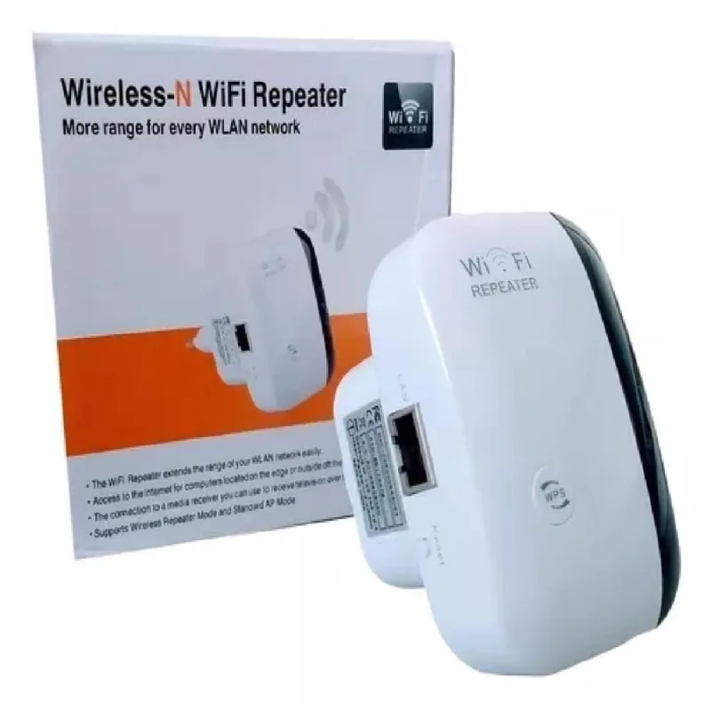 Wi-Fi Booster Wireless - N Repetidor E Adaptador Mt02 - Não Disponível