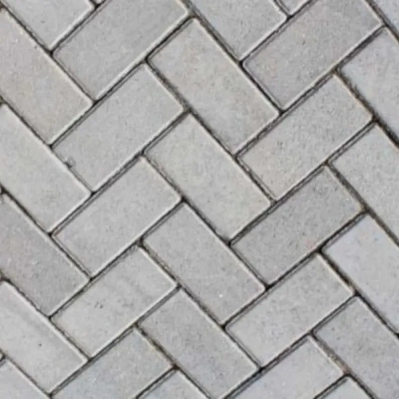 Piso Intertravado Retangular de Concreto 20x10x6 cm Cinza Natural Blocos Cabral - Blocos Cabral
