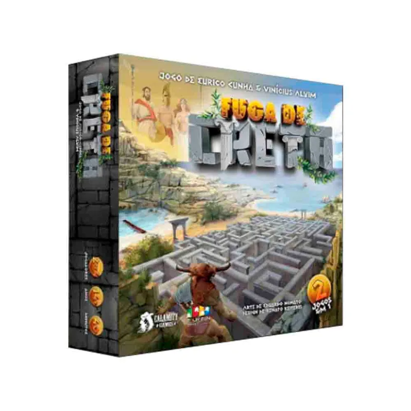 Fuga de Creta Jogo de Tabuleiro Calamity Games