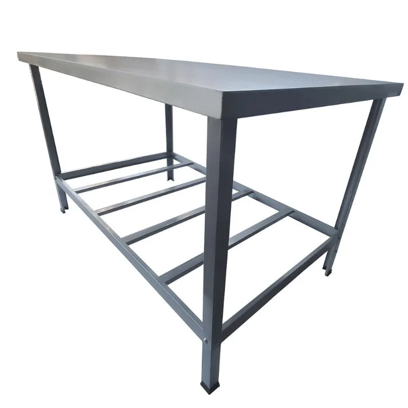 Mesa de Manipulação Inox Cefaz 150x90cm MSI-09