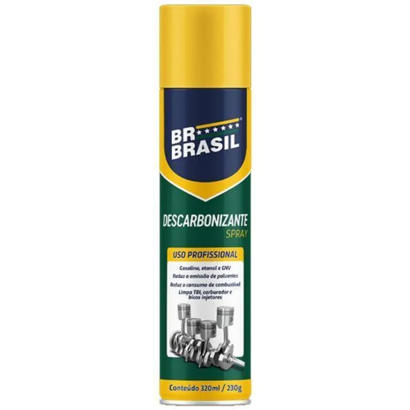 Descarbonizante Spray Br Brasil 320ml
