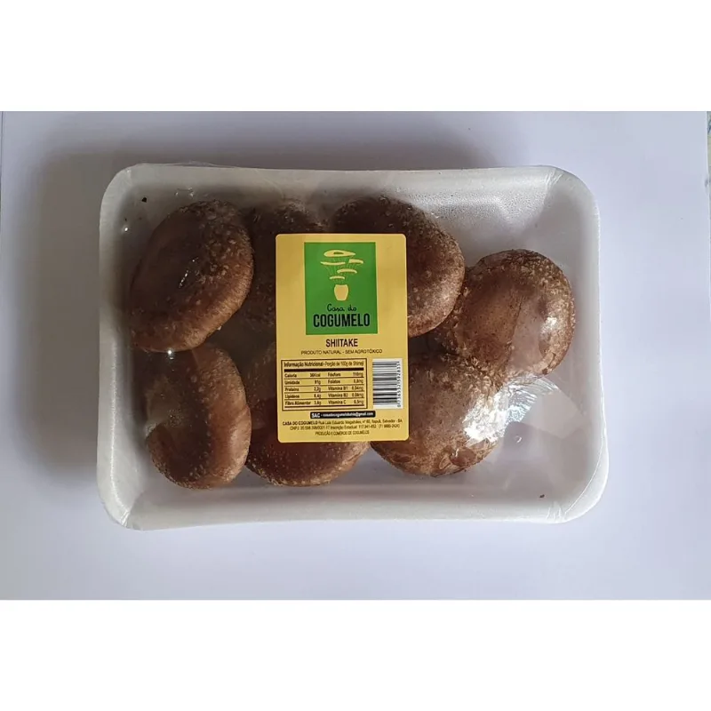 Cogumelo Shitake Casa do Cogumelo Bandeja 200g