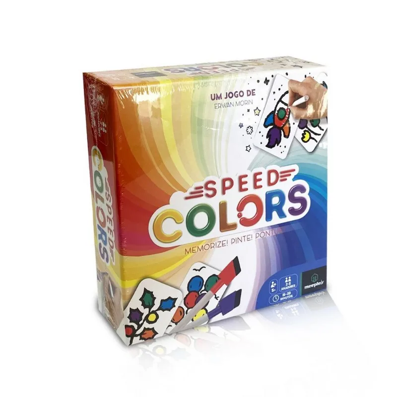 Speed Colors - Jogo Da Meeple Br - Divertidíssimo