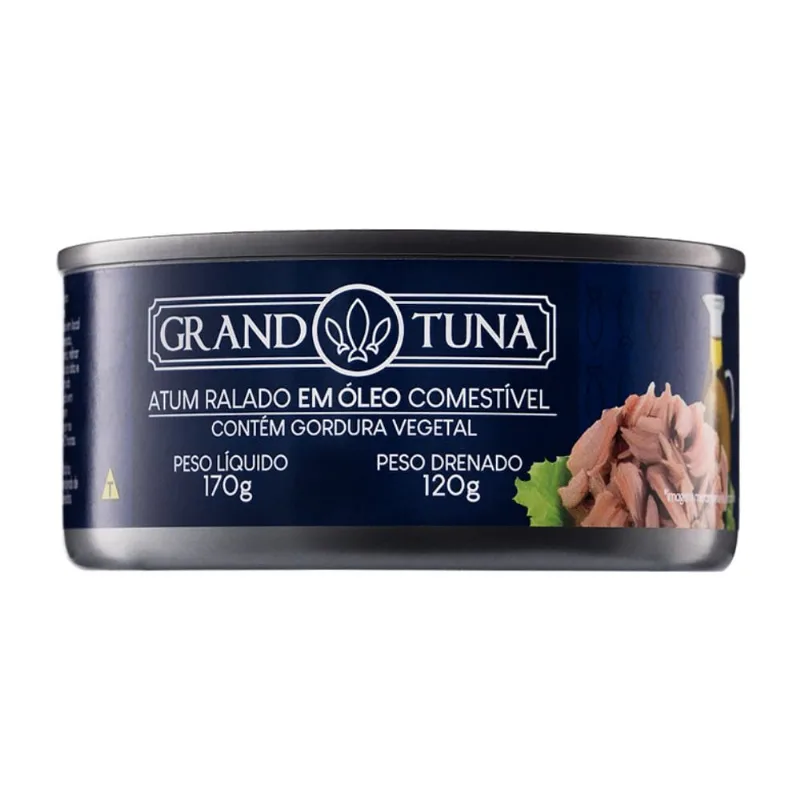 Atum Ralado em Óleo Grand Tuna 120g