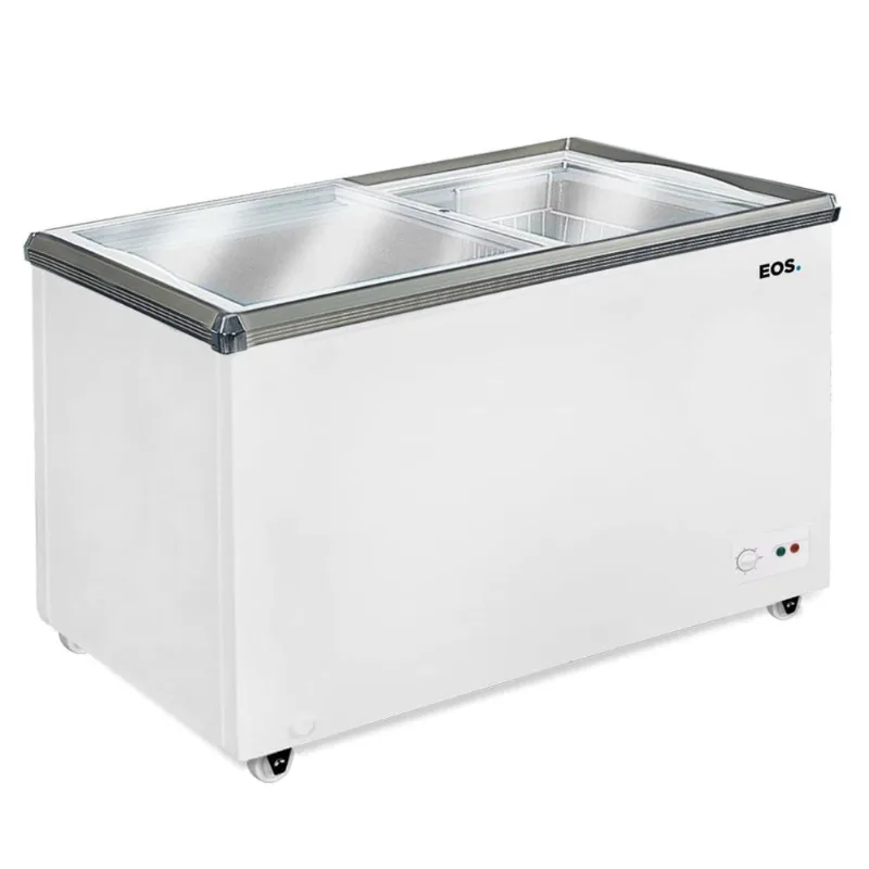 Freezer Expositor Horizontal eos 320L Dupla Ação Eeh400 220V