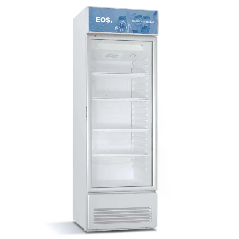 Refrigerador Expositor Vertical eos Eco Gelo 268L EEV300B Branco 220V