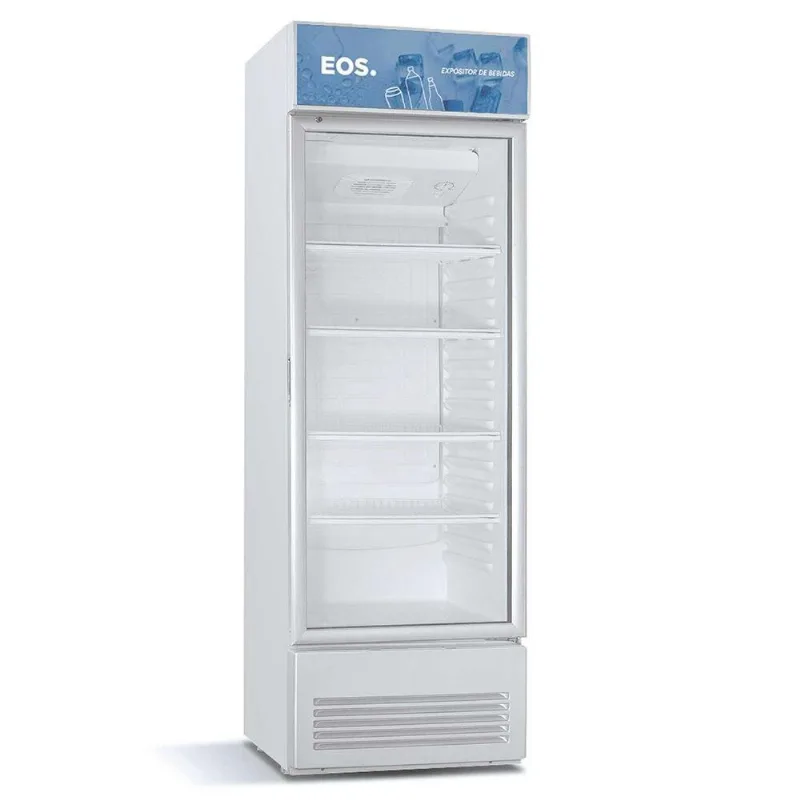 Refrigerador Expositor Vertical eos Eco Gelo 338L EEV400B Branco 110V