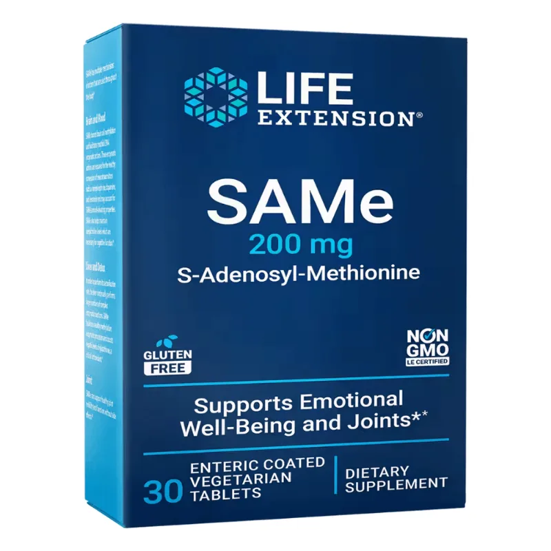 SAMe 200mg 30 Tabletes Life Extension