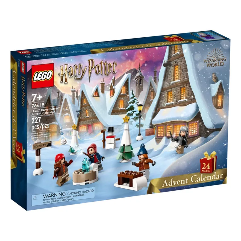 Calendário do Advento lego Harry Potter 2023 76418 para crianças maiores de 7 anos - Lego