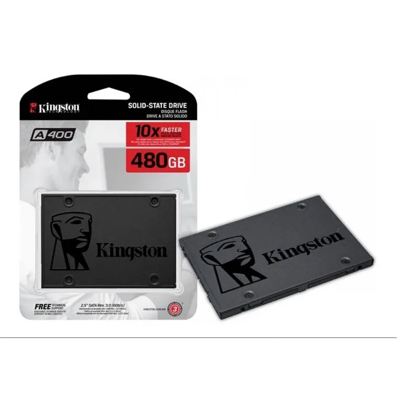 Ssd Kingston A400 2.5 480gb Sata I I I 450mb Sa400s37/480g 309