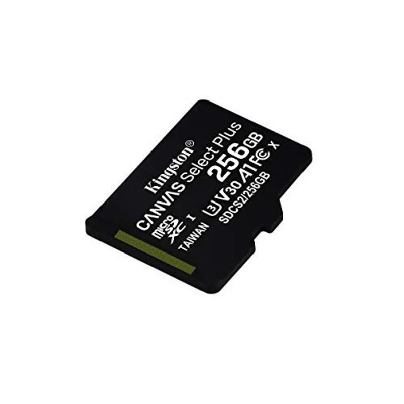 Kingston 256GB microSDHC Canvas Select Plus 100MB/s Ler A1 Classe 10 Cartão de Memória uhs-i sem Adaptador SDCS2/256GBSP