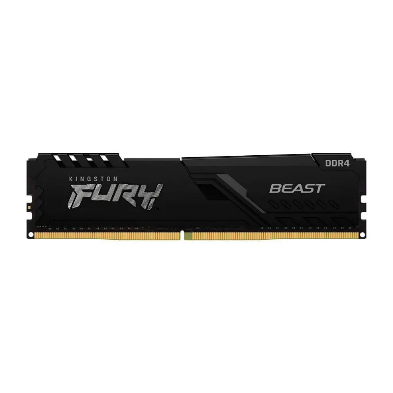 Memória Kingston Fury Beast 8GB 2666MHz DDR4 CL16 Preto - KF426C16BB/8 4229
