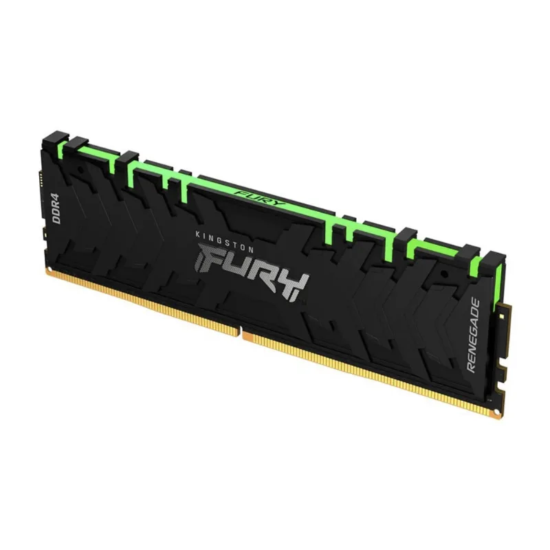 Memória Kingston Fury Renegade 8GB 3600MHz DDR4 RGB CL16 Preto - KF436C16RBA/8 3636