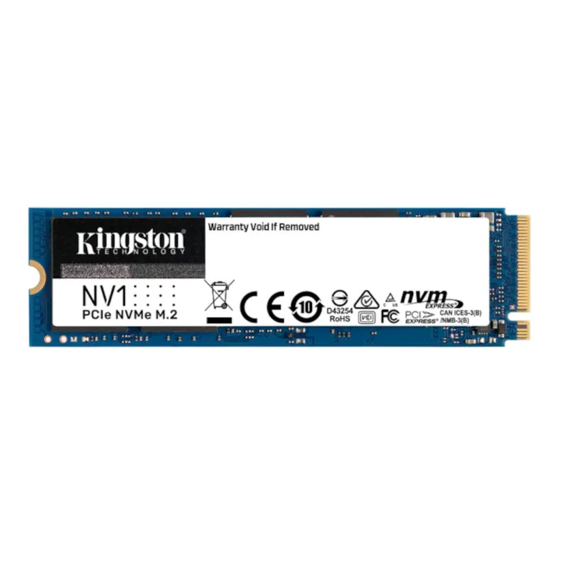 SSD Kingston NV1 250GB M.2 2280 NVMe 2100MB/s - SNVS/250G 3737