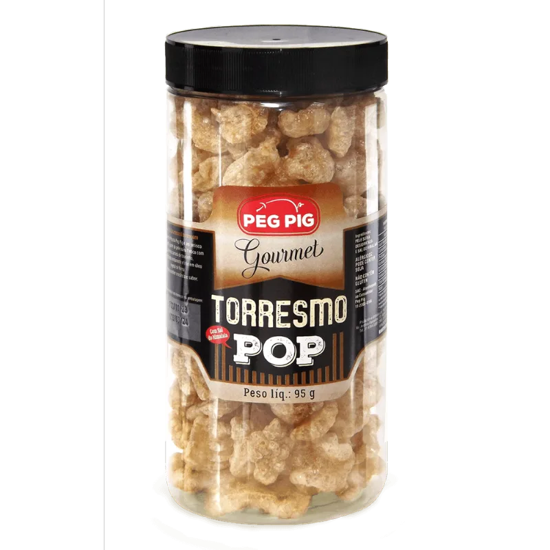 Torresmo Gourmet Peg Pig Pote 95g