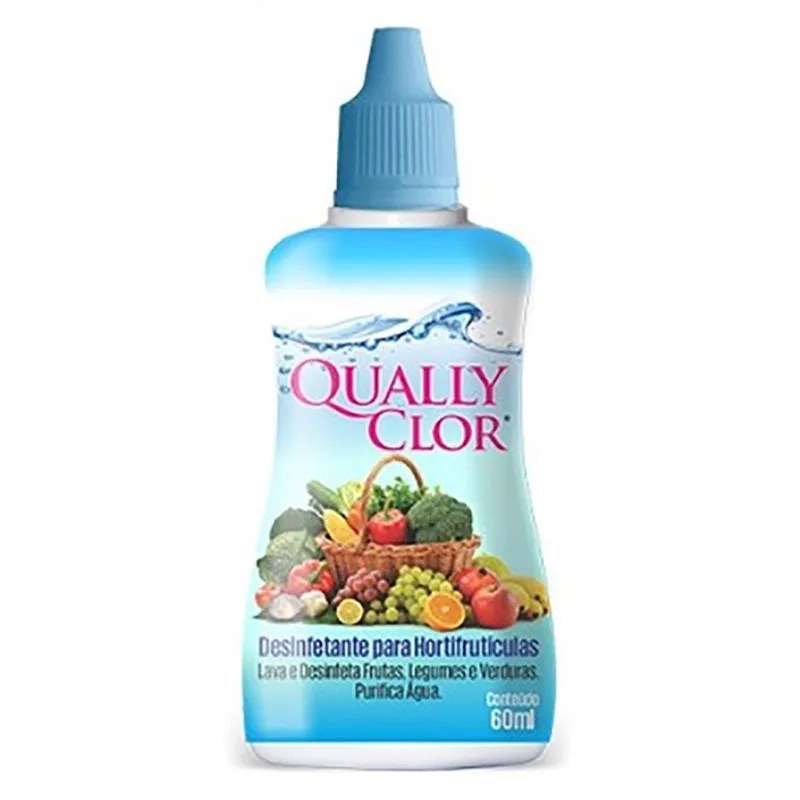 Desinfetante Quallyclor para Hortifrutícolas 60ml