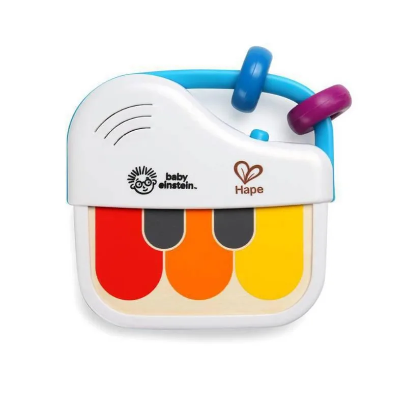 Brinquedo Infantil Educativo - Mini Piano Toque Mágico Madeira - Baby Einstein - Brasbaby