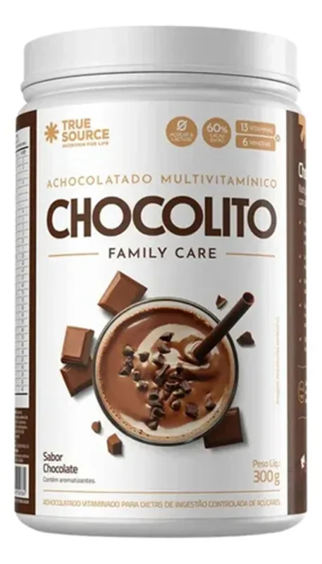 Chocolito Achocolatado Multivitamínico True Source 300g - Não Informado