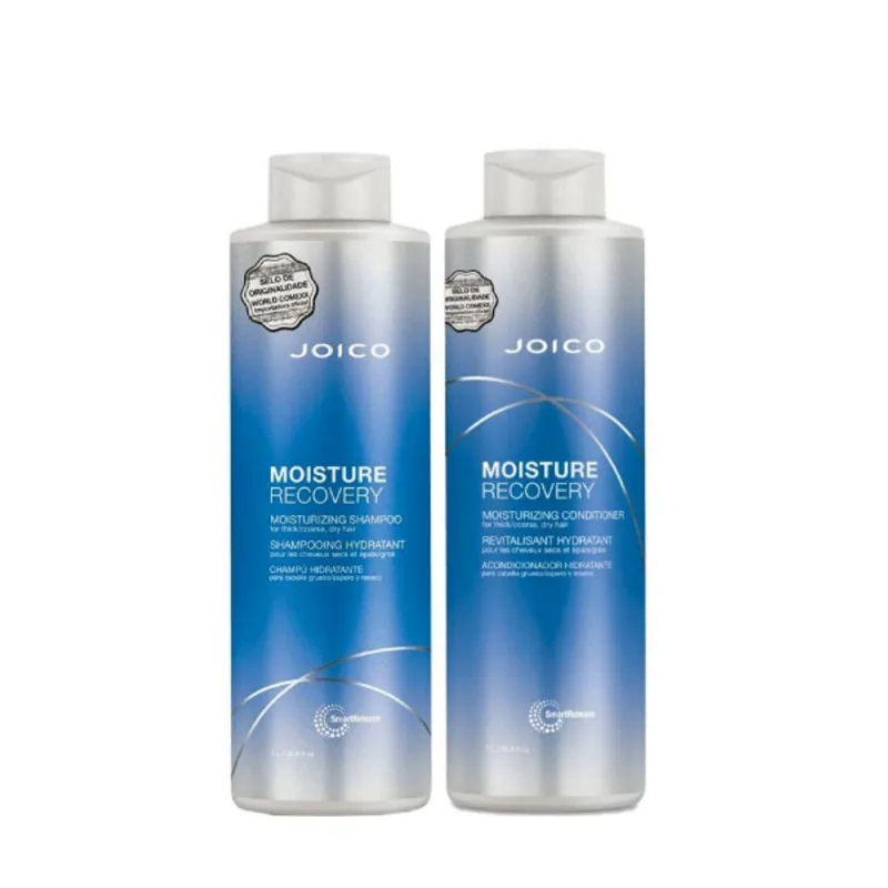 Kit De Tratamento Moisture Recovery Smart Release Shampoo 1l+condicionador 1l Multicolorido Joico - Não Informado