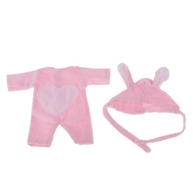 Macacão De Pelúcia 2x2 Peças Para Boneca Mellchan 25 Cm