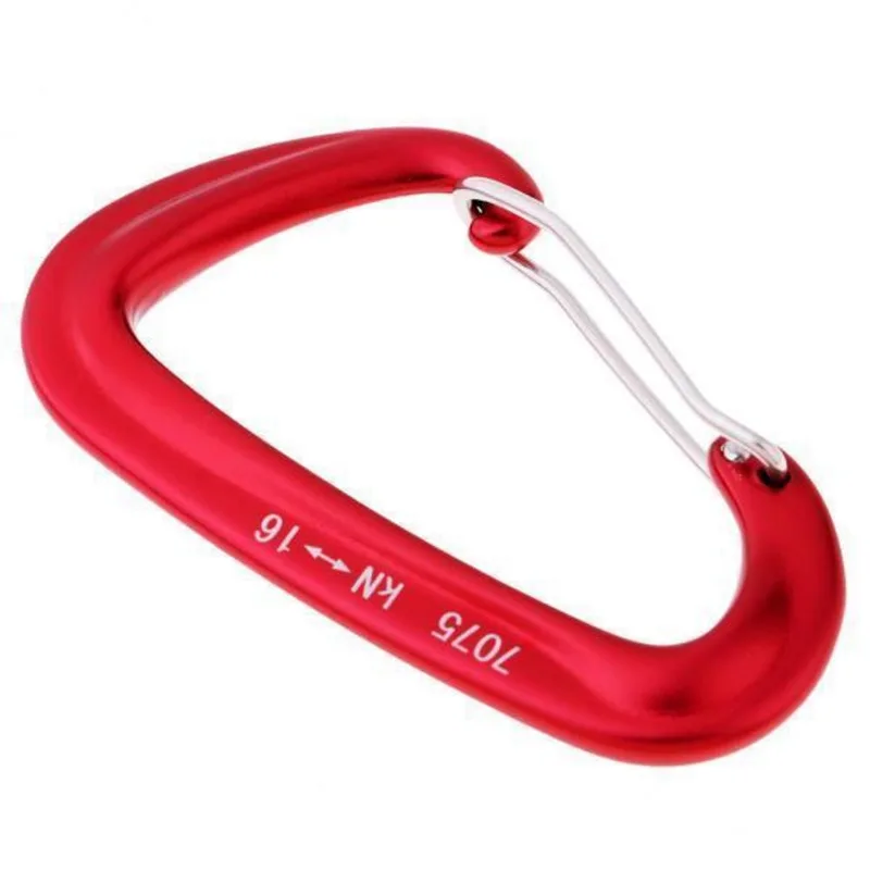 3xaluminum Wire Gate Hammock Safety Carabiner D Type
