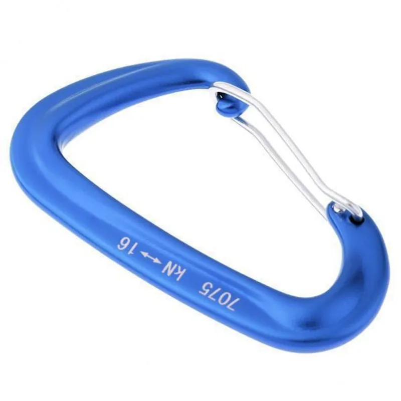 3xaluminum Wire Gate Hammock Safety Carabiner D Type