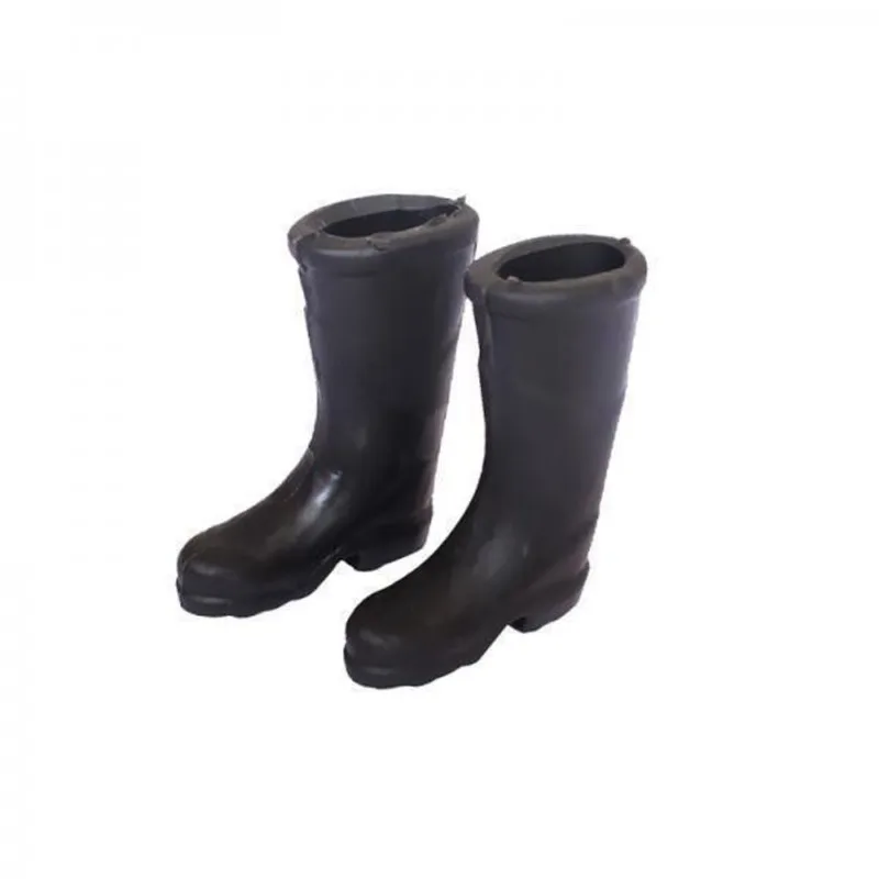 Botas De Chuva De Borracha Em Miniatura Para Móveis De Casa De Bonecas 10x1/12