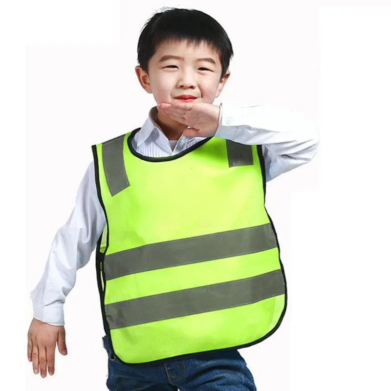 Colete Refletivo Infantil 5 Peças Jaquetas Colete Traffic