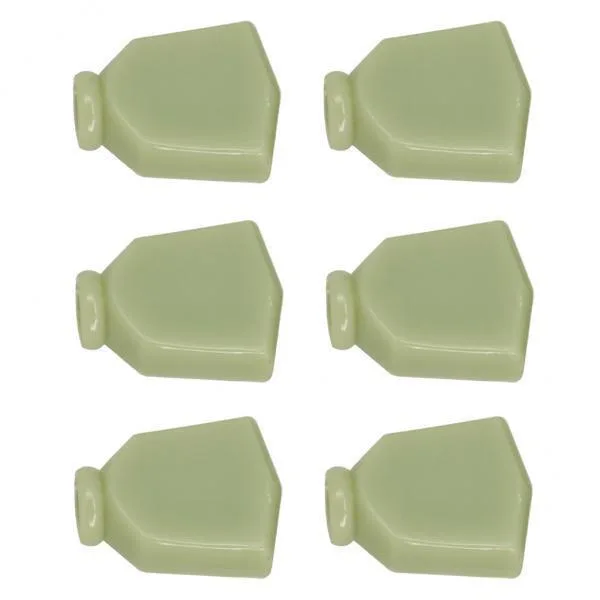 Cabeças De Máquina De Afinação De Pinos De Guitarra Retrô 2x6 Peças
