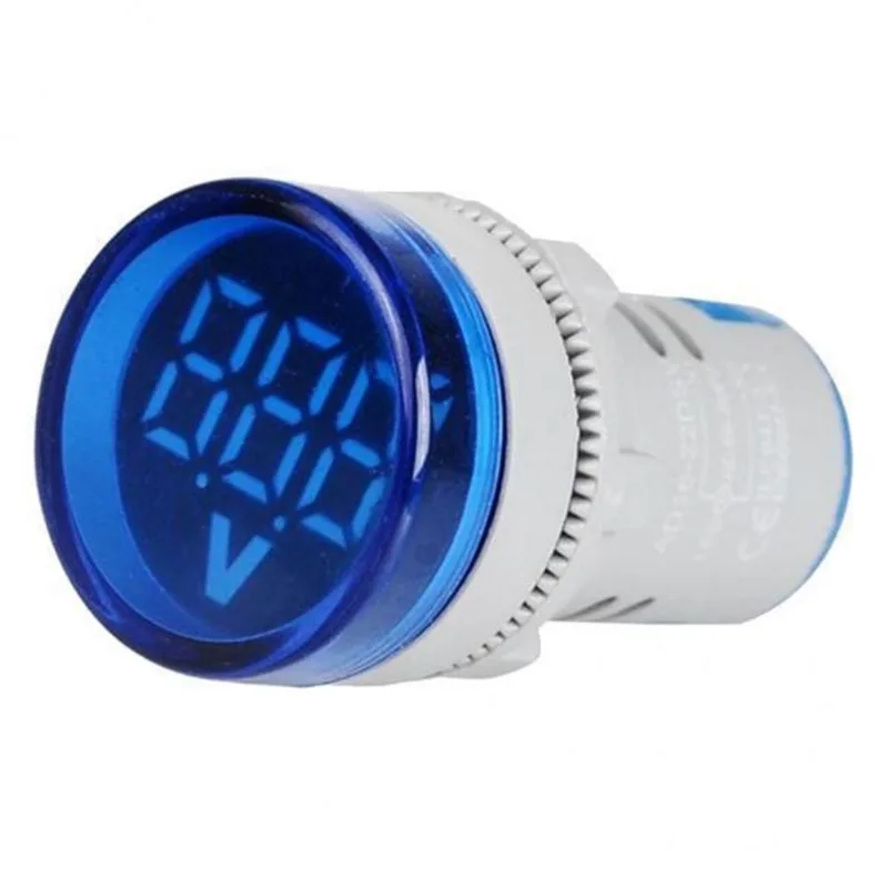 3xvoltímetro Ac 12-500v Medidor De Tensão Monitor De Potência Led Piloto