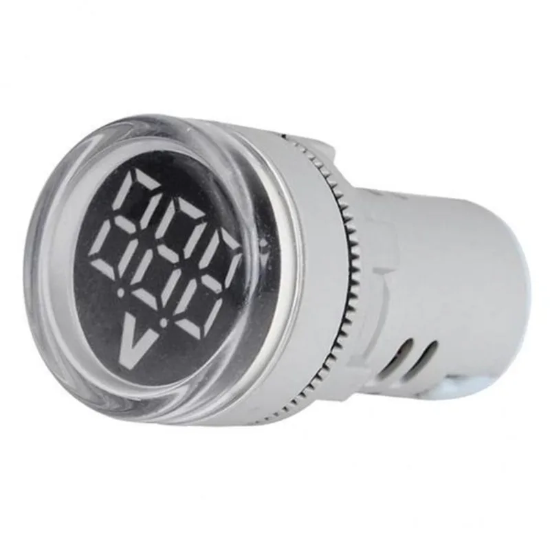 3xvoltímetro Ac 12-500v Medidor De Tensão Monitor De Potência Led Piloto