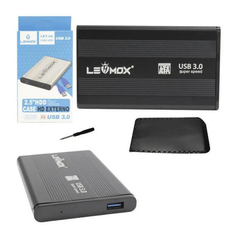 Case Hd Externo 2.5 Usb 3.0 Ley-06 Lehmox