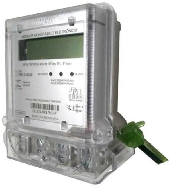 Medidor Consumo De Energia Nansen Lumen 3 Md3f Bifásico
