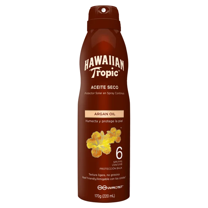 Protetor Solar Corporal Hawaiian Tropic FPS 6 220ml Aerossol - HAWAIIAN TROPIC