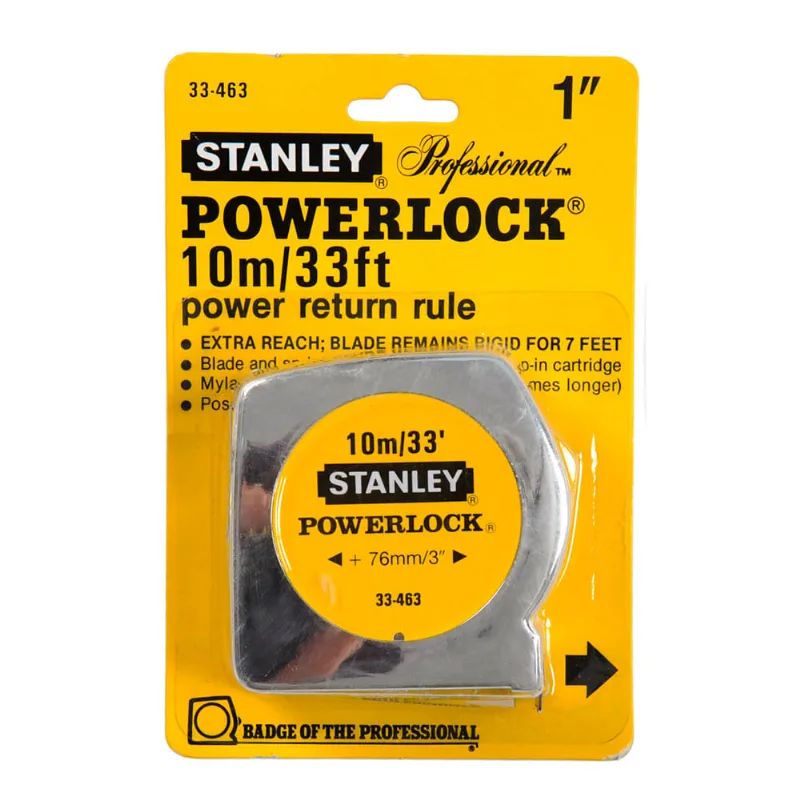 Trena Powerlock Stanley 10m/33 33-463S 33-463S