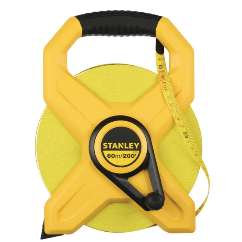 Trena Longa Aberta Com Fita De Fibra De Vidro 60 Metros - 34-794s - Stanley Stanley