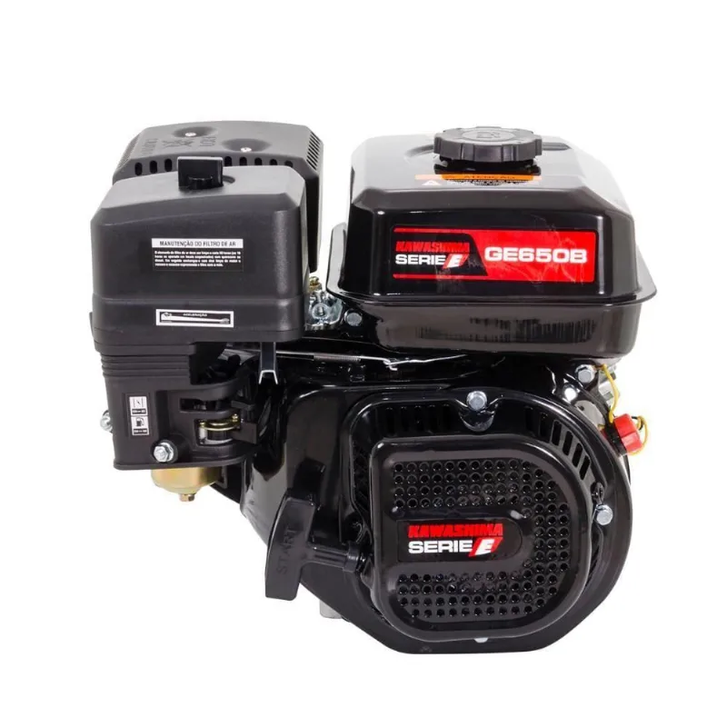 Motor Kawashima à Gasolina 4t 6,5hp 196cc C/ Eixo De 25,4mm
