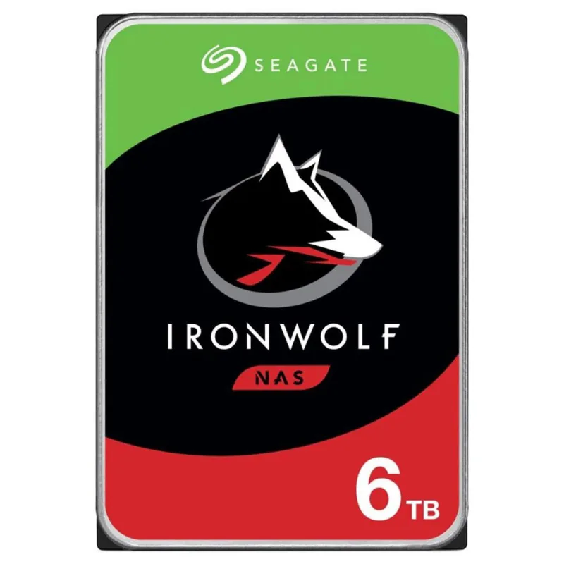 HD Seagate IronWolf NAS 6TB Sata III 256MB 5400RPM - ST6000VN001 3653