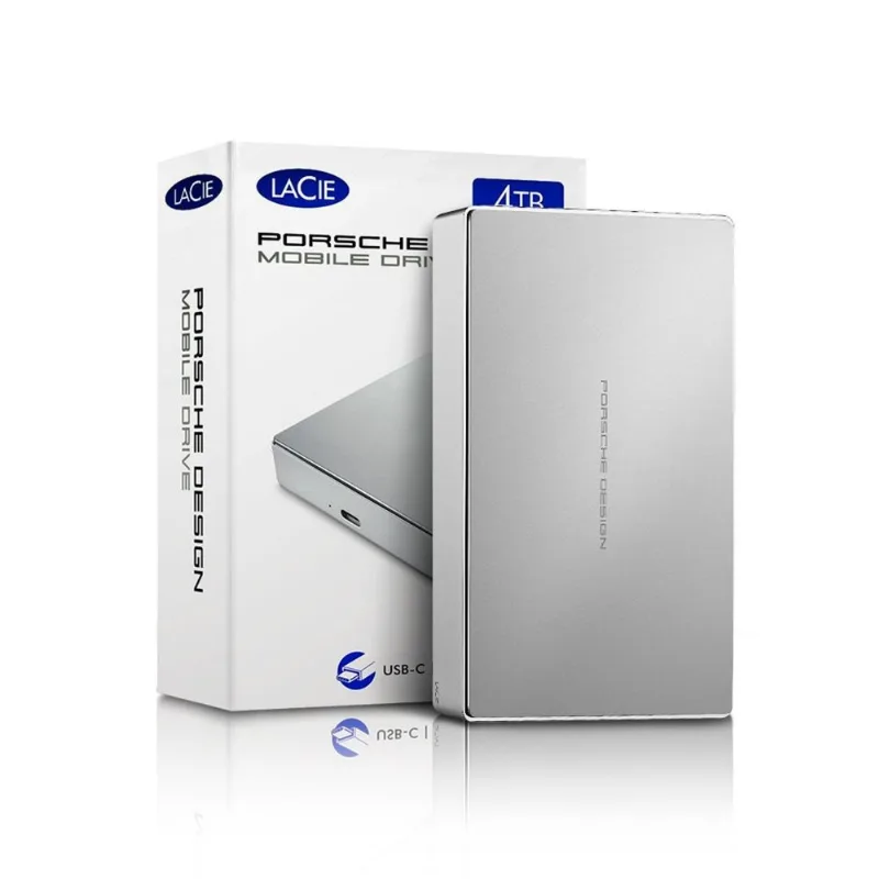Hd Externo 4Tb Usb 3.0 Desing Mobile com Fonte Lacie Porsche