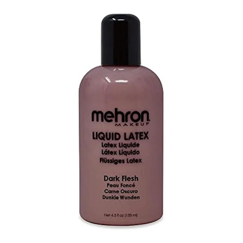 Mehron Makeup Liquid Latex (4,5 oz) (Carne Escura)