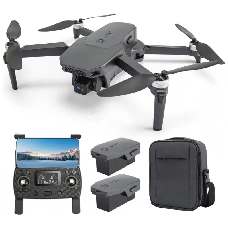 Drone 012s Com Camera 4k, Gps E Posicionamento Optico, Tucok, Preto