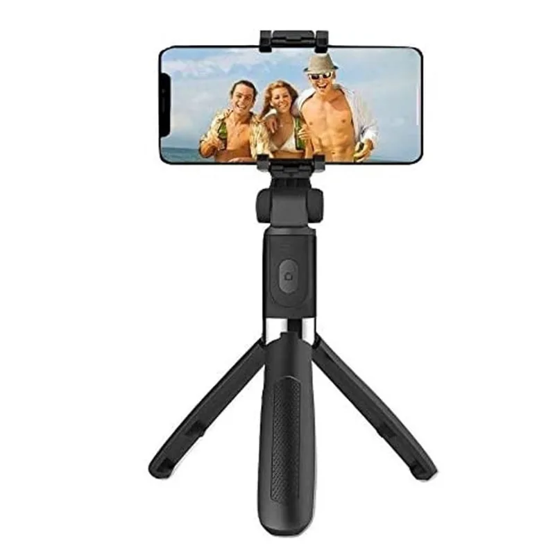 Selfie Stick Dobrável Tripé 360 ° Rotação Suporte multifuncional portátil