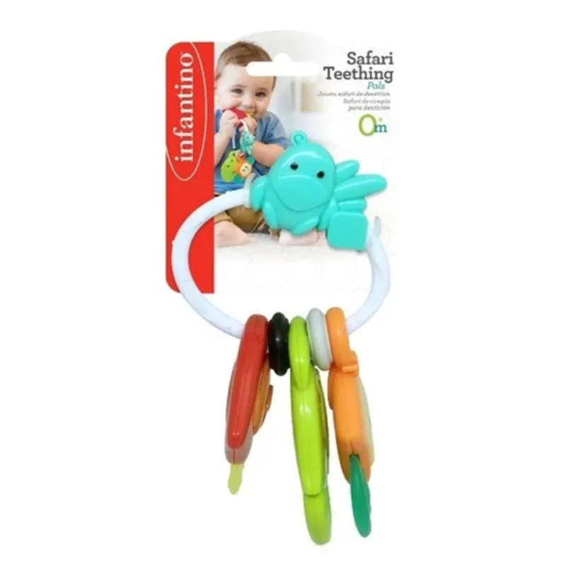 CHOCALHO MORDEDOR INFANTINO SAFARI